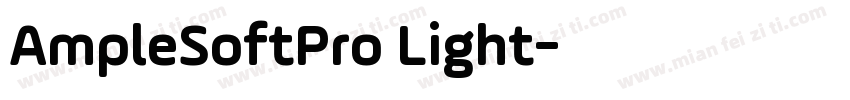 AmpleSoftPro Light字体转换